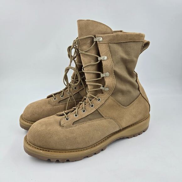 NEW w TAGS Rocky 782 Hot Weather Army Combat Boots 11 M Desert Tan Vibram Sole - Picture 3 of 10